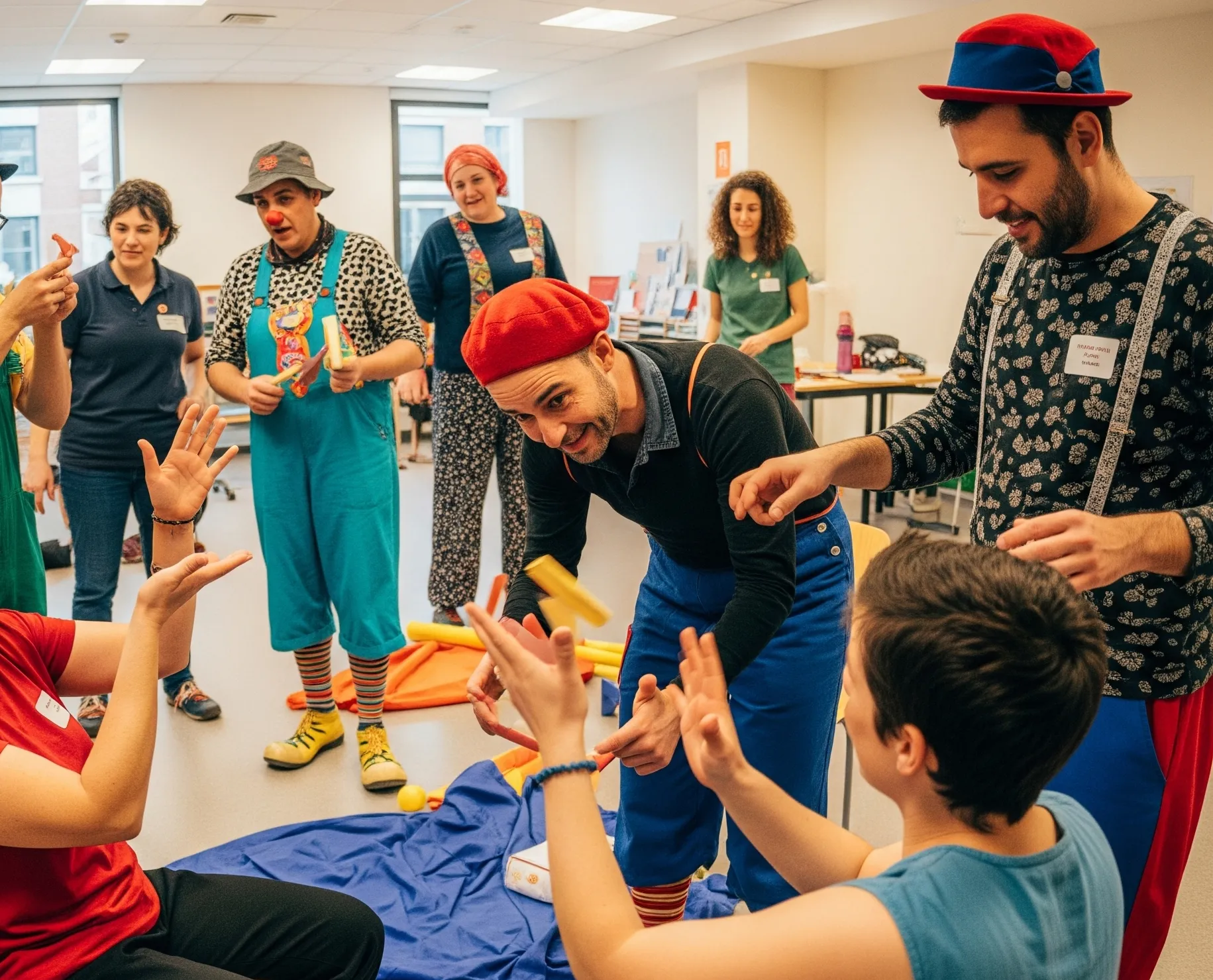 clown praticien art thérapie