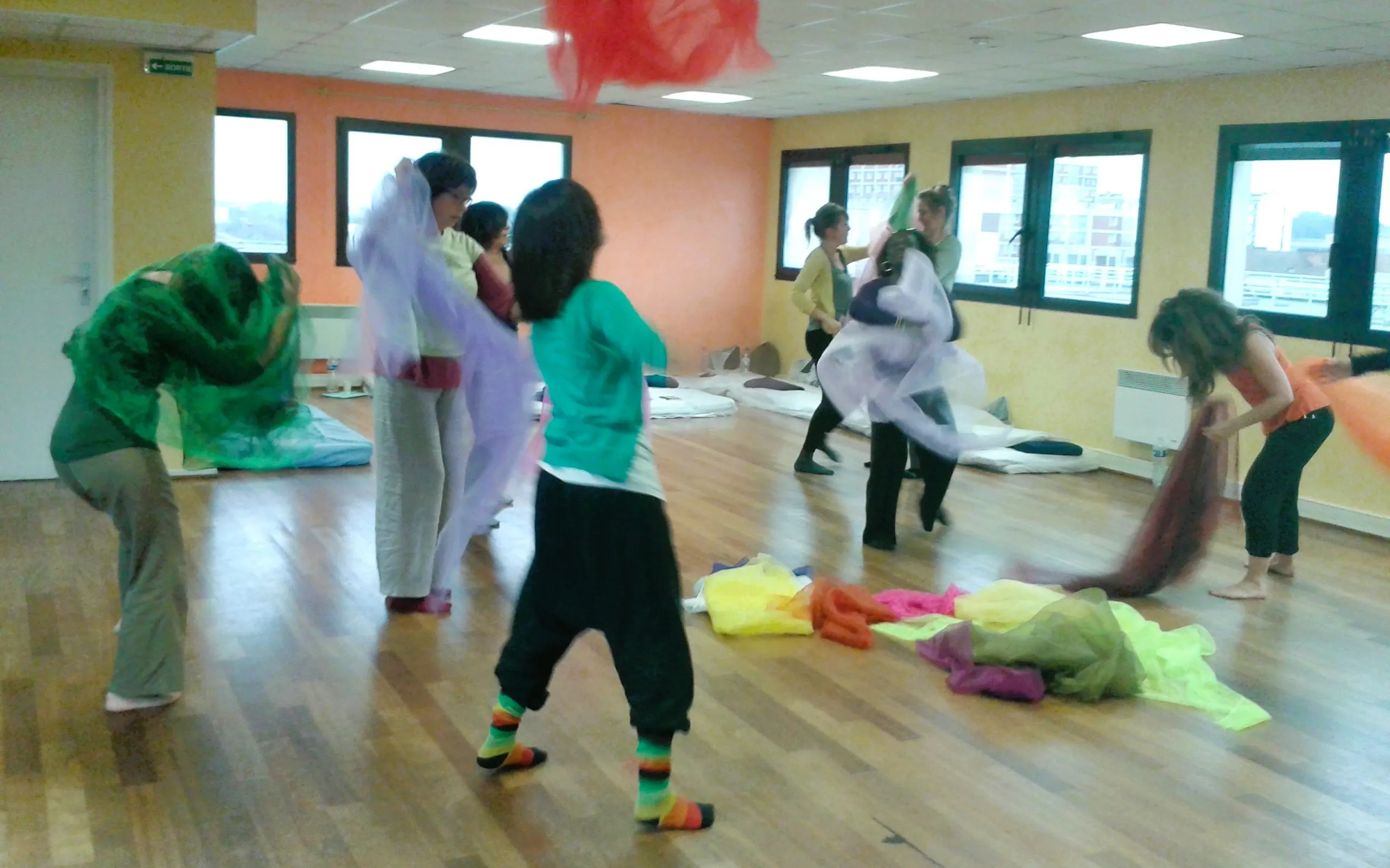 cours d'art thérapie - danse