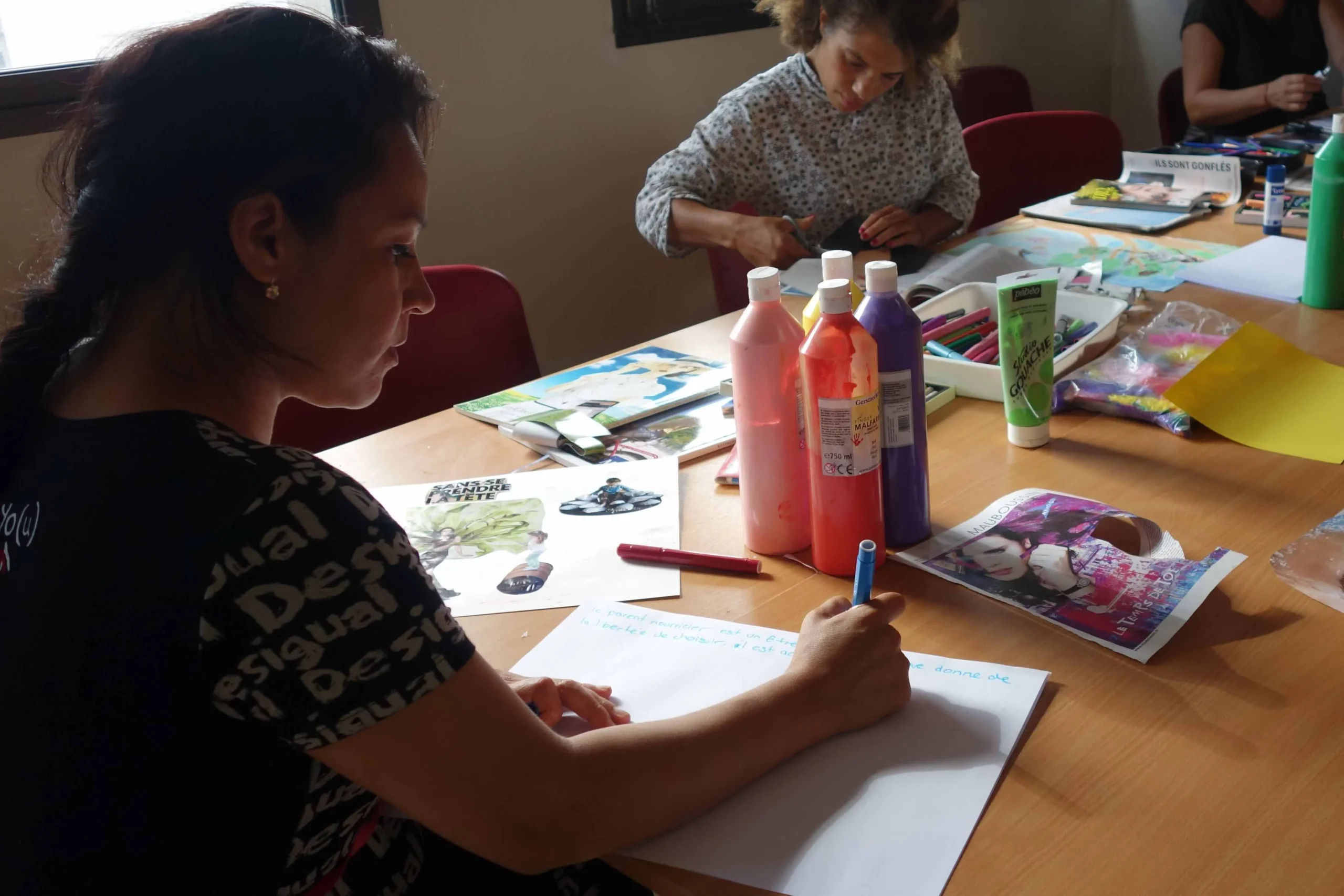 atelier d'écriture art thérapie