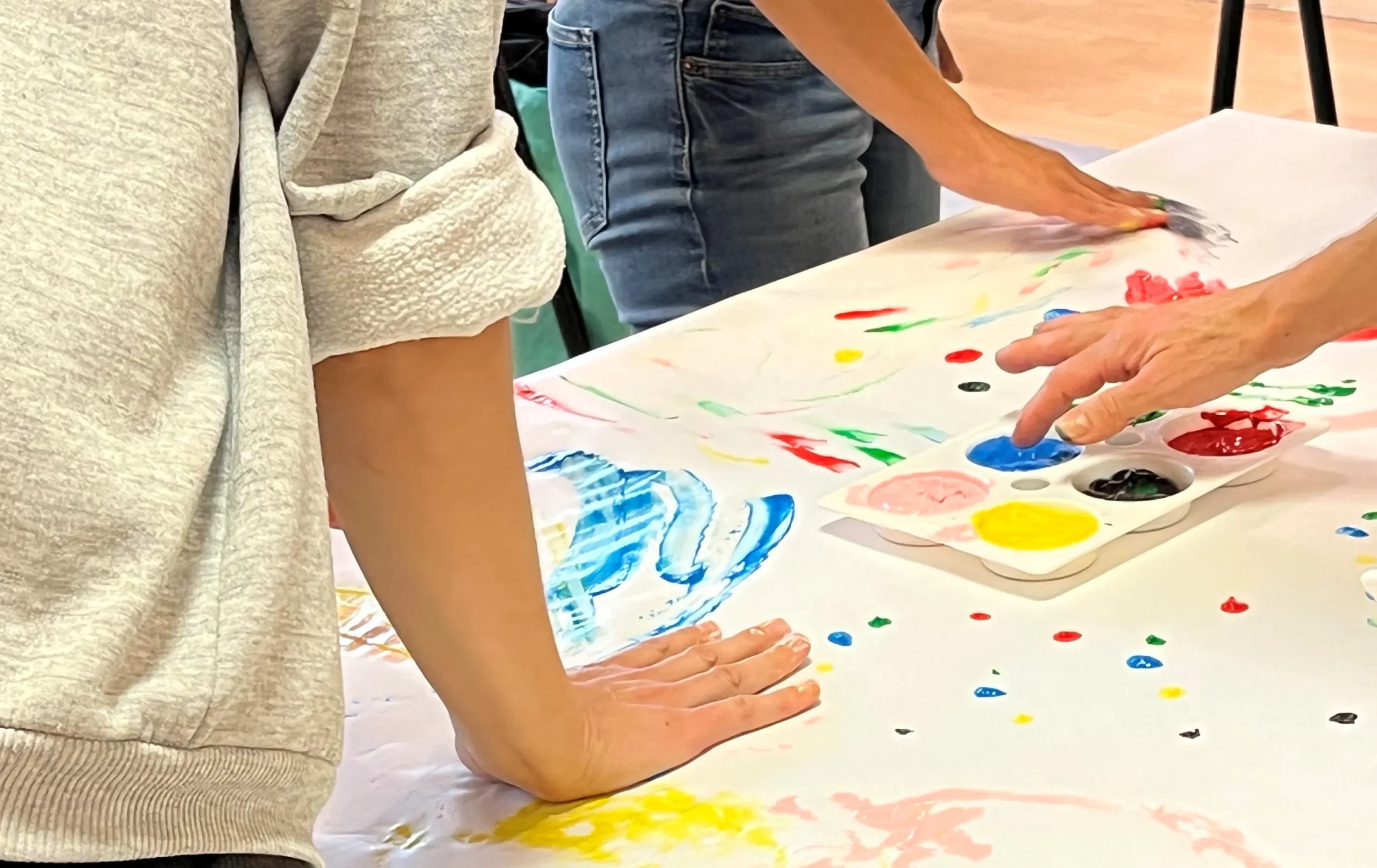 Séance d'atelier créatif