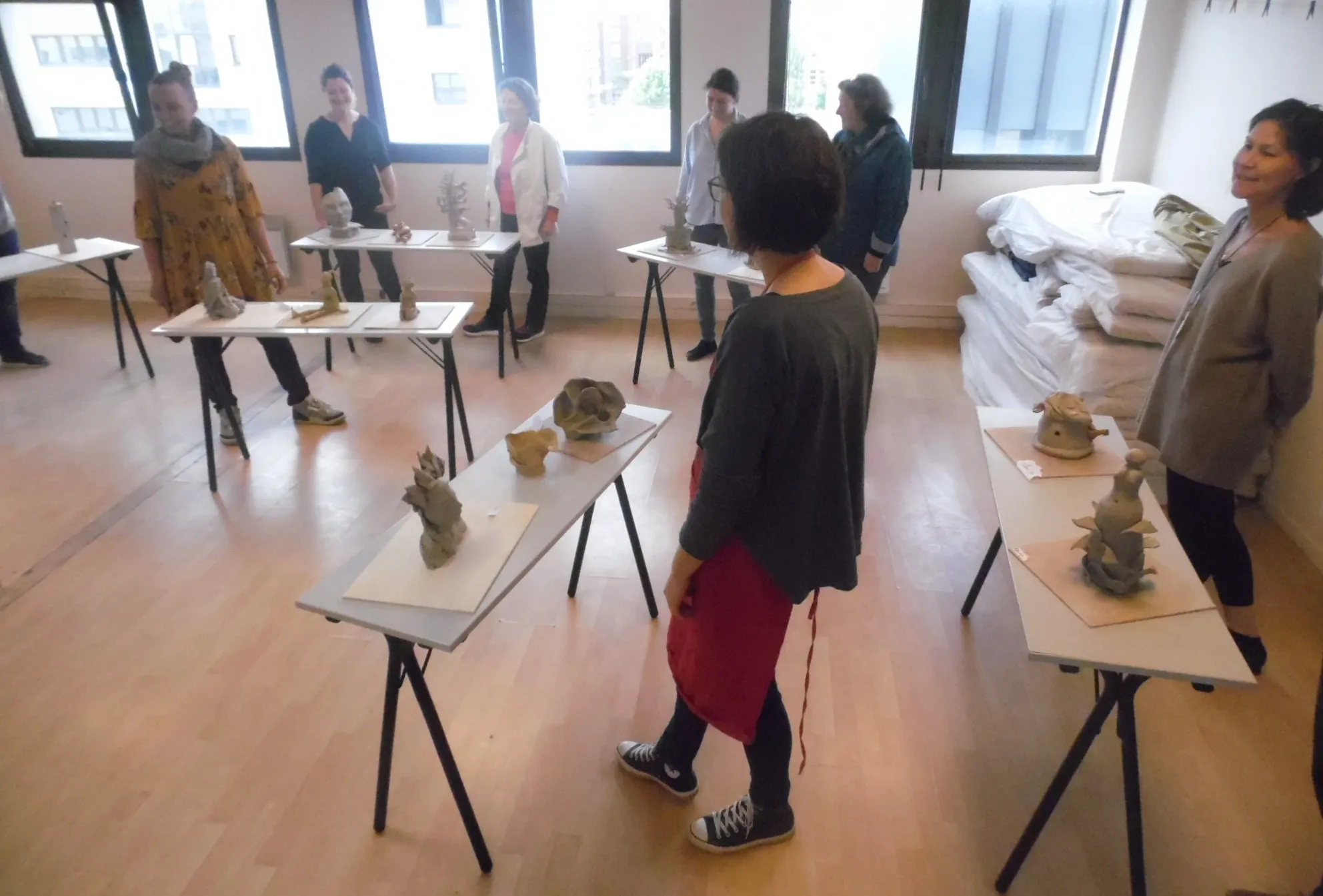 cours de modelage d'argile