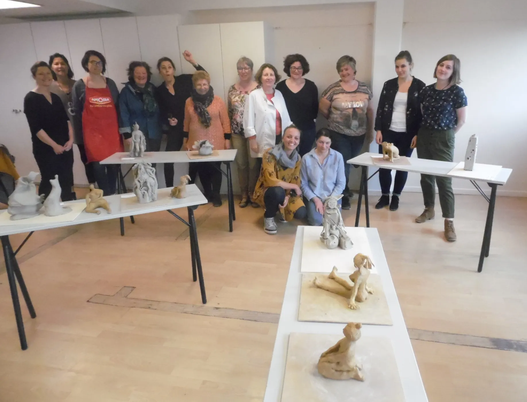 cours de modelage d'argile